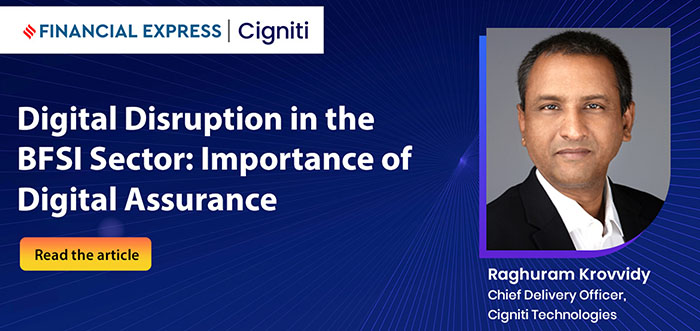 Digital Disruption in the BFSI Sector: Importance of Digital Assurance