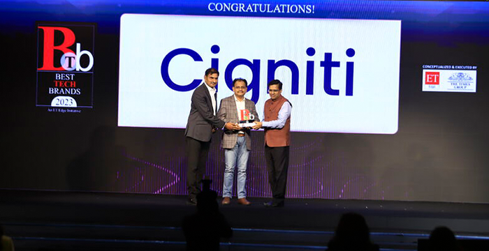 Cigniti has been Felicitated as One of India’s Best Tech Brands in 2023 by ET Edge