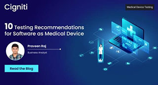 10 Testing Recommendations for Software as Medical Device 